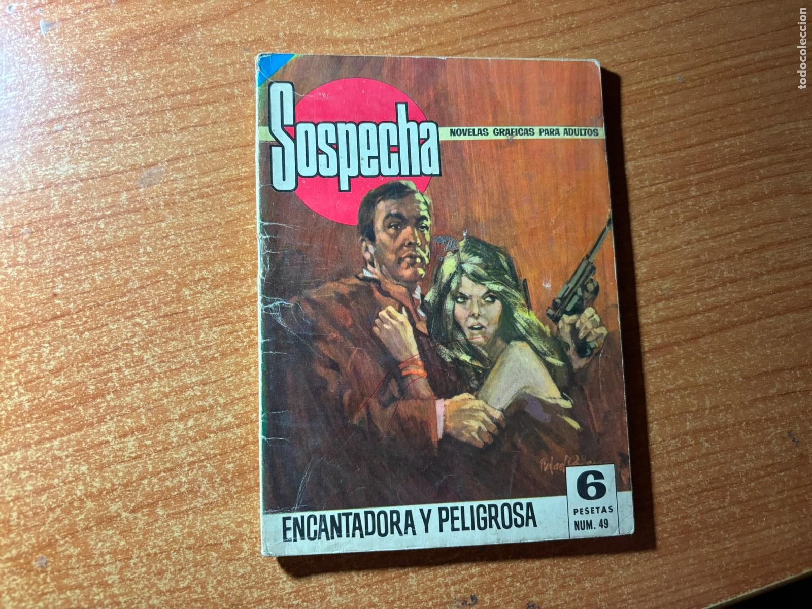 Tebeos: SOSPECHA N&ordm; 49 EDITORIAL BRUGUERA 1966