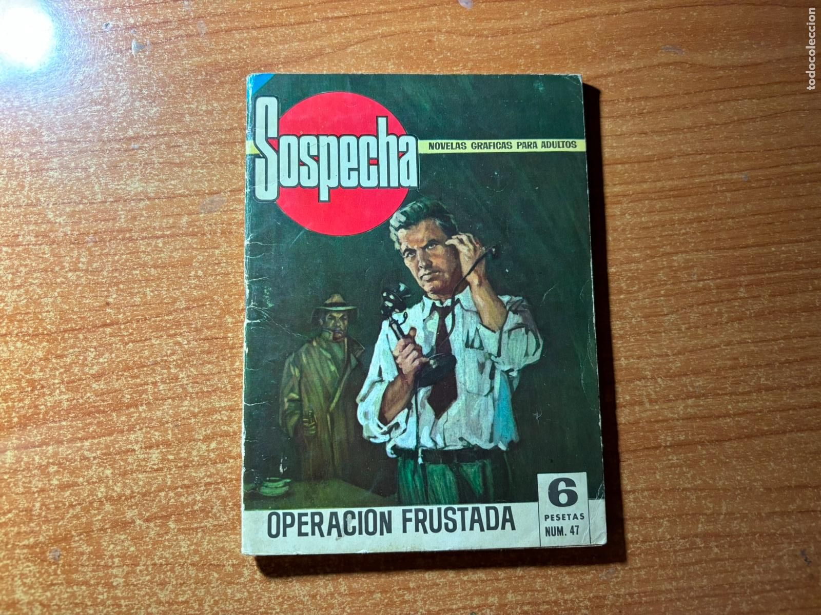 Tebeos: SOSPECHA N&ordm; 47 EDITORIAL BRUGUERA 1966
