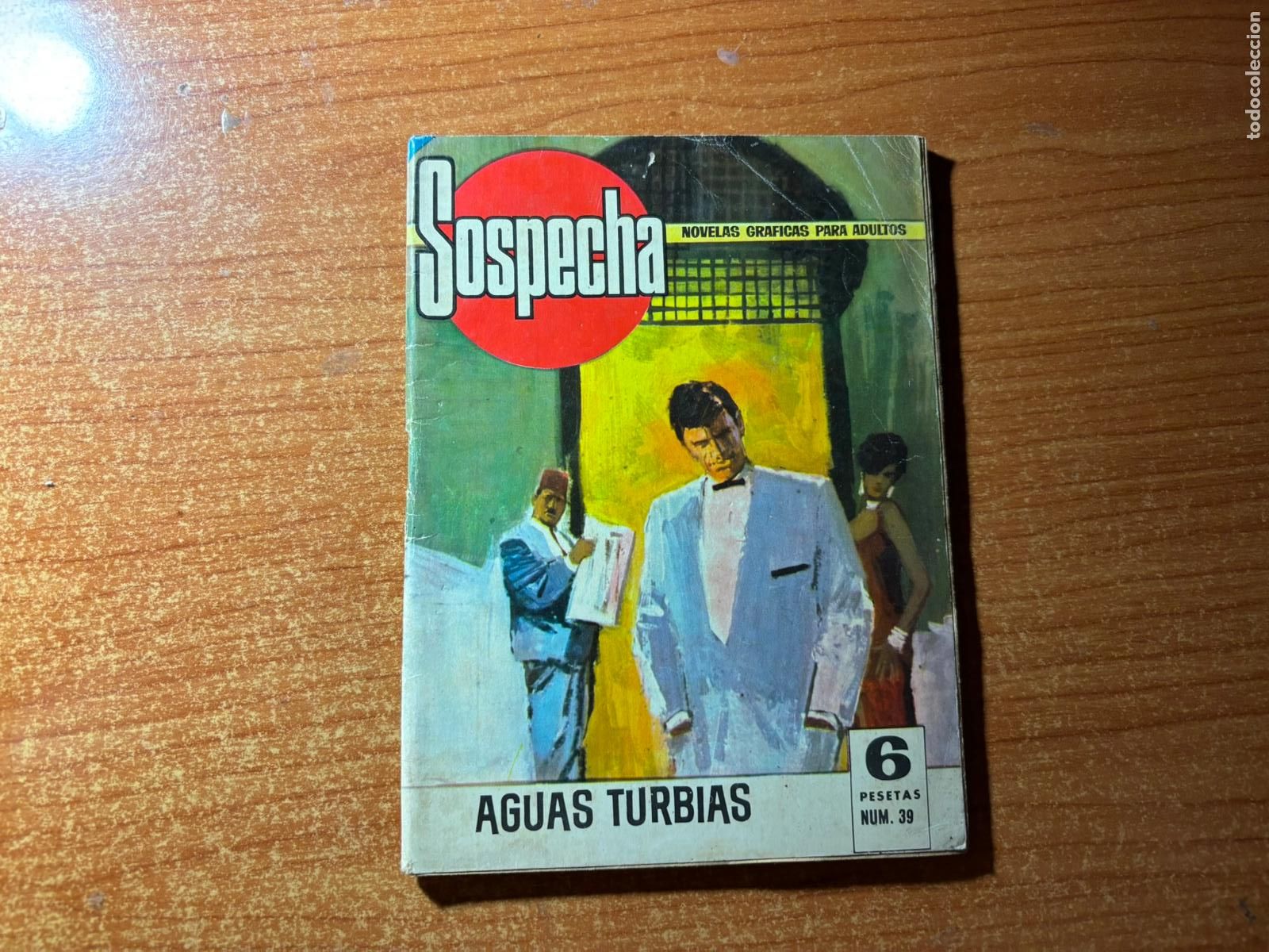Tebeos: SOSPECHA N&ordm; 39 EDITORIAL BRUGUERA 1966