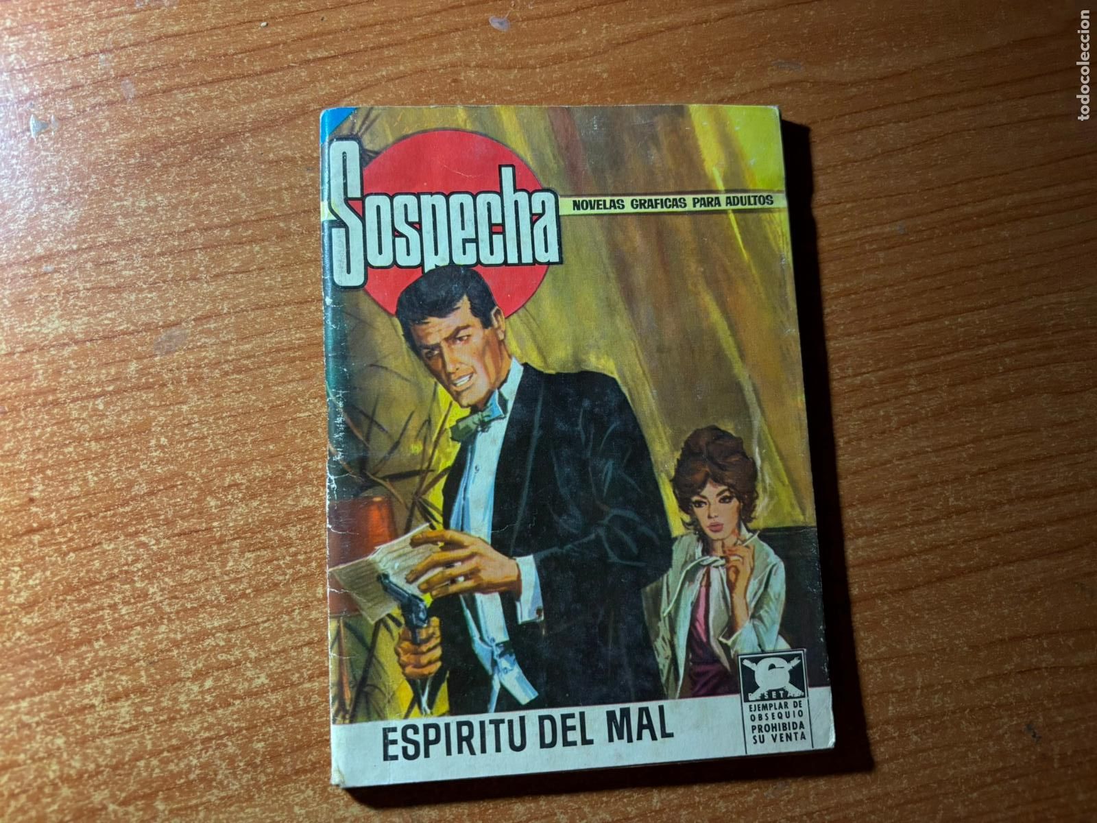 Tebeos: SOSPECHA N&ordm; 38 EDITORIAL BRUGUERA 1966