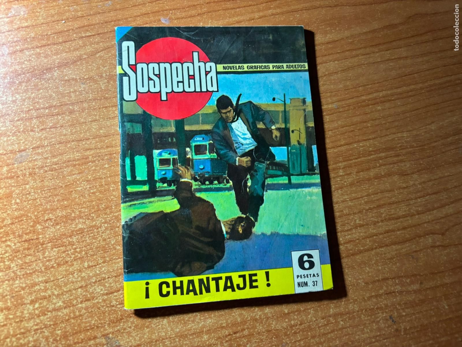 Tebeos: SOSPECHA N&ordm; 37 EDITORIAL BRUGUERA 1966