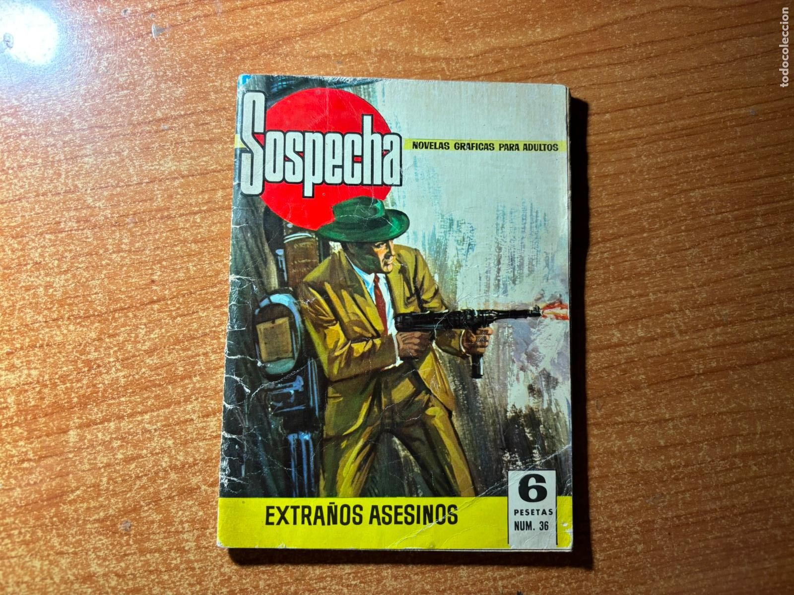 Tebeos: SOSPECHA N&ordm; 36 EDITORIAL BRUGUERA 1966
