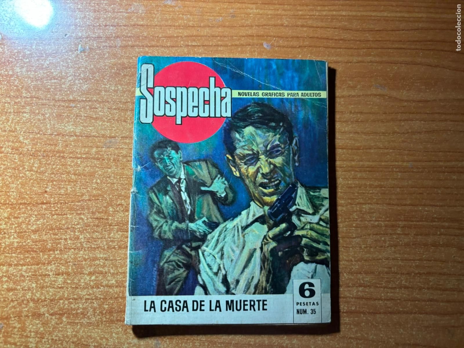 Tebeos: SOSPECHA N&ordm; 35 EDITORIAL BRUGUERA 1966