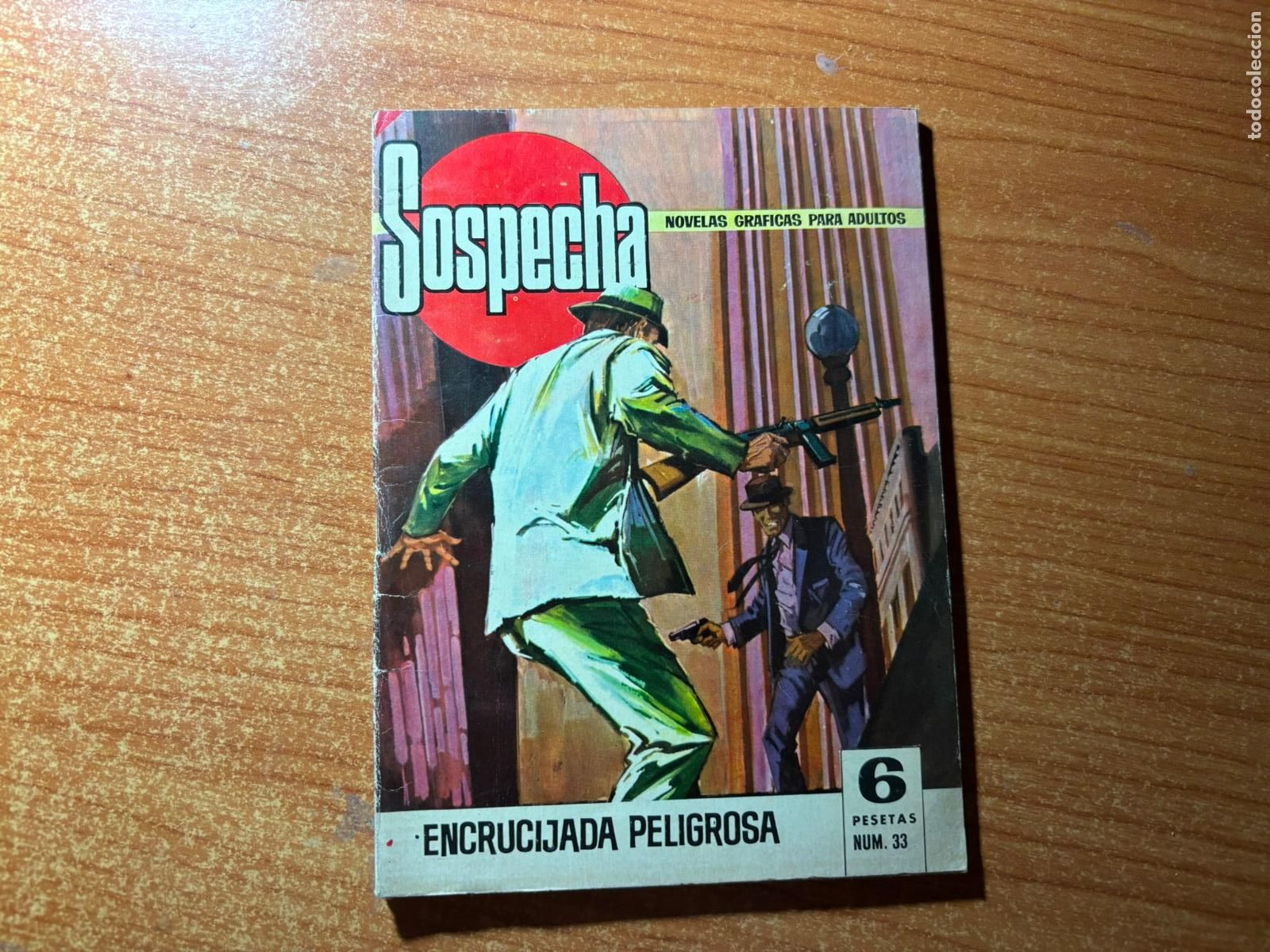 Tebeos: SOSPECHA N&ordm; 33 EDITORIAL BRUGUERA 1966