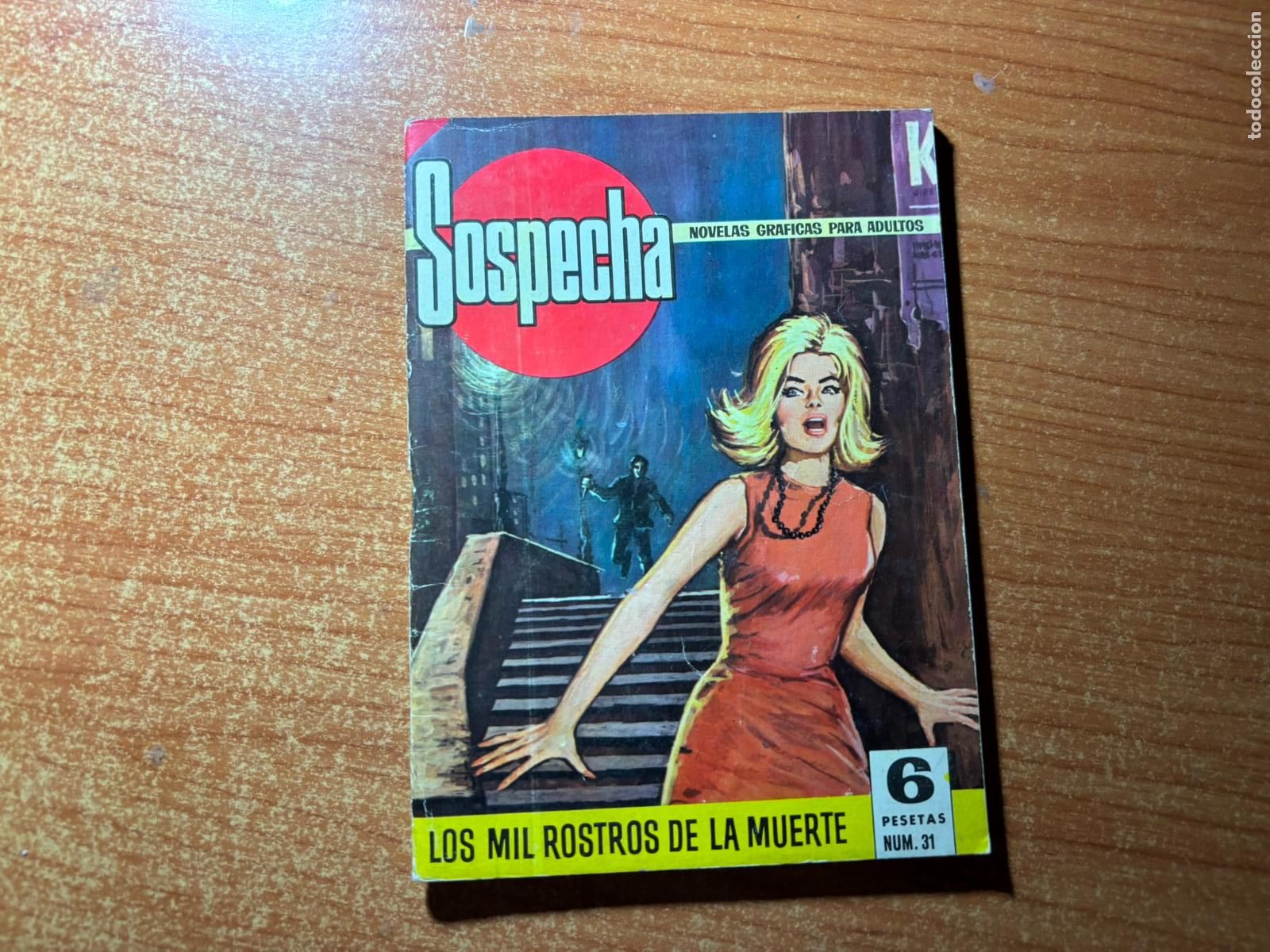 Tebeos: SOSPECHA N&ordm; 31 EDITORIAL BRUGUERA 1966