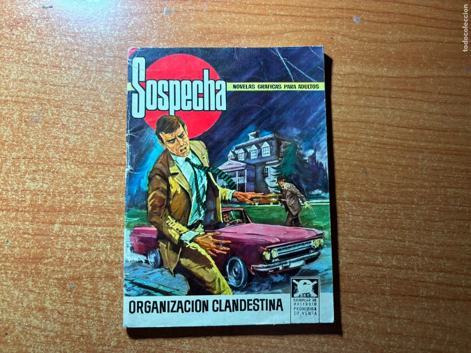 Tebeos: SOSPECHA N&ordm; 29 EDITORIAL BRUGUERA 1966