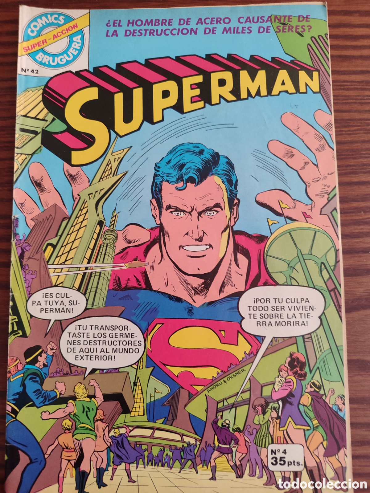 Tebeos: SUPERMAN A&ntilde;o 1979 en perfecto estado