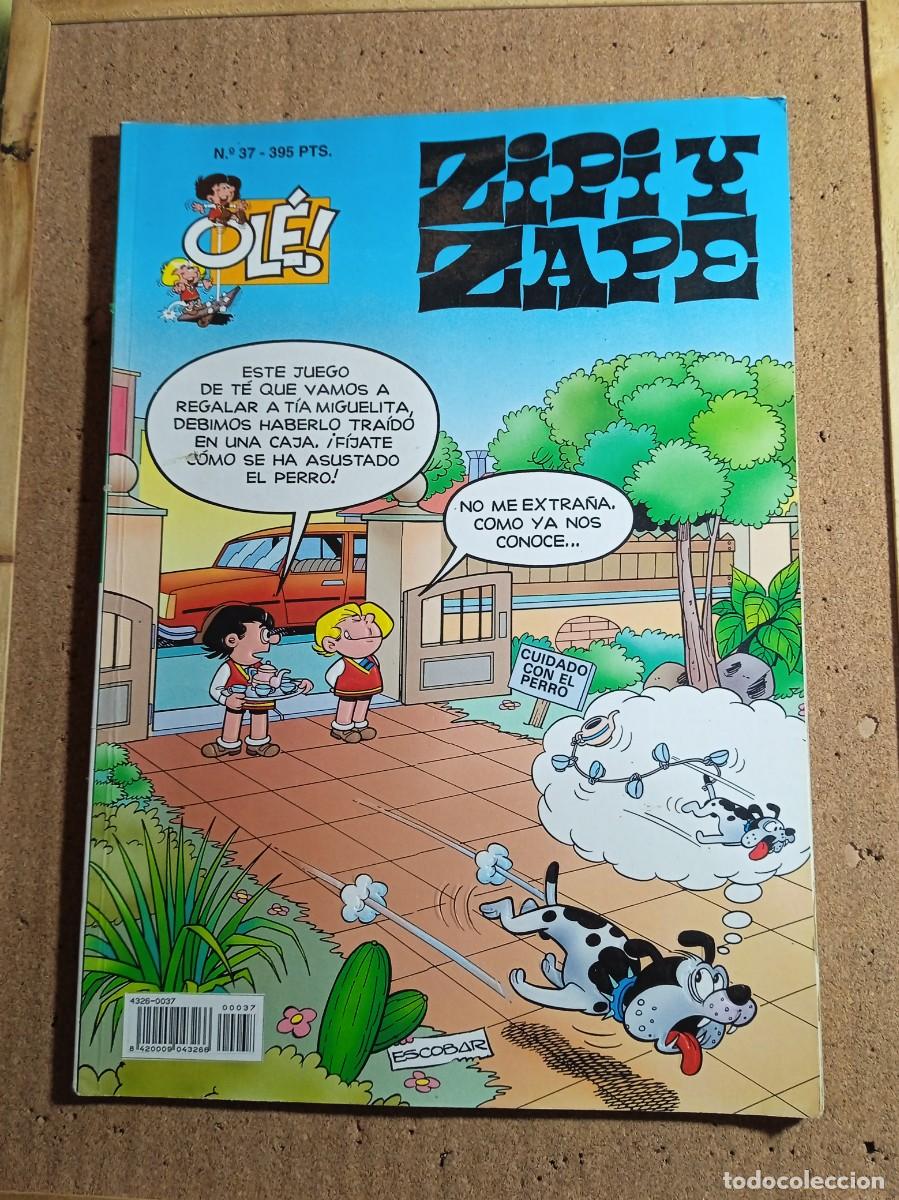 Tebeos: TEBEO DE OLE ZIPI Y ZAPE DEL A&Ntilde;O 1995 N&ordm; 37