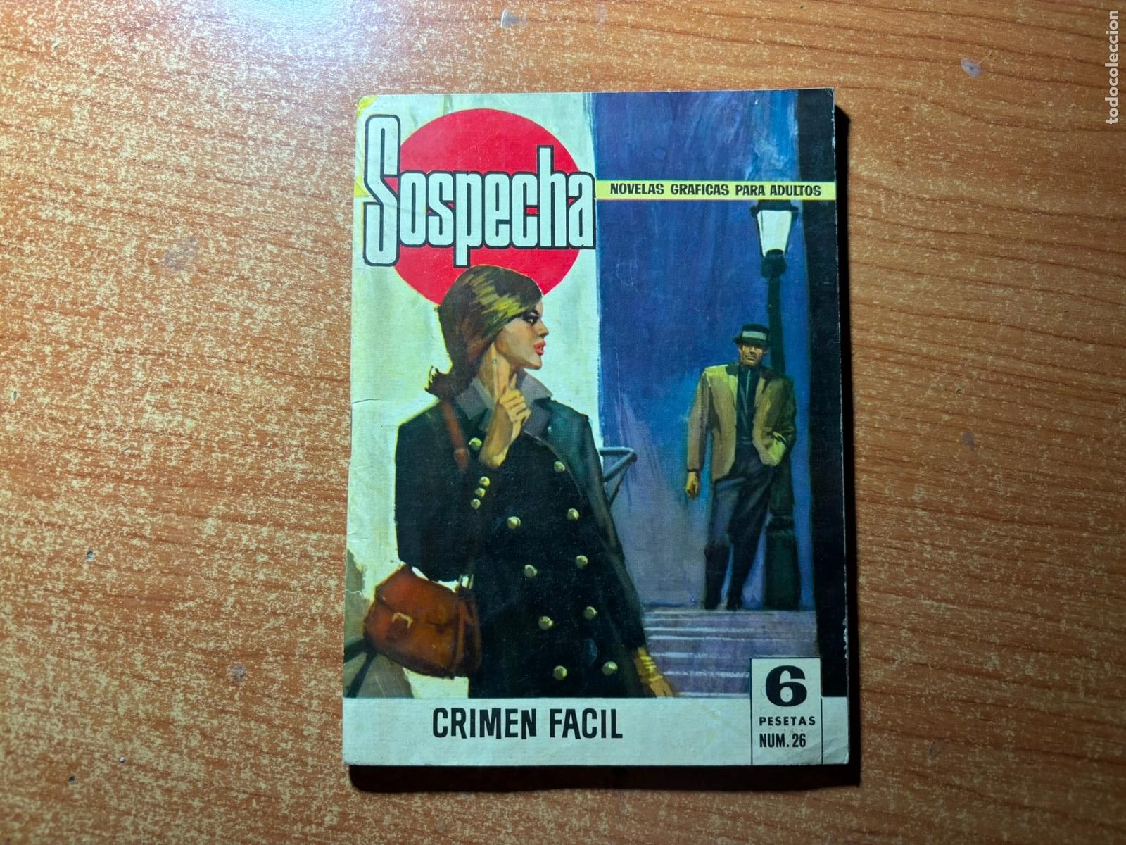 Tebeos: SOSPECHA N&ordm; 26 EDITORIAL BRUGUERA 1966