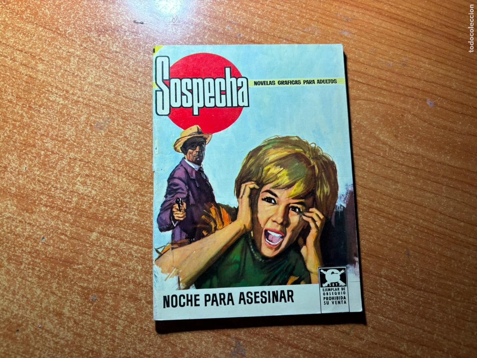Tebeos: SOSPECHA N&ordm; 24 EDITORIAL BRUGUERA 1966