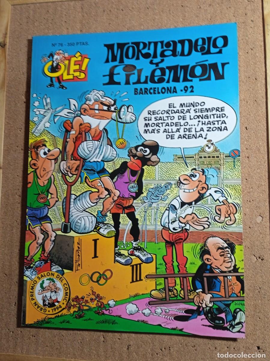 Tebeos: TEBEO DE OLE MORTADELO Y FILEMON EN BARCELONA 92 DEL A&Ntilde;O 1994 N&ordm; 76