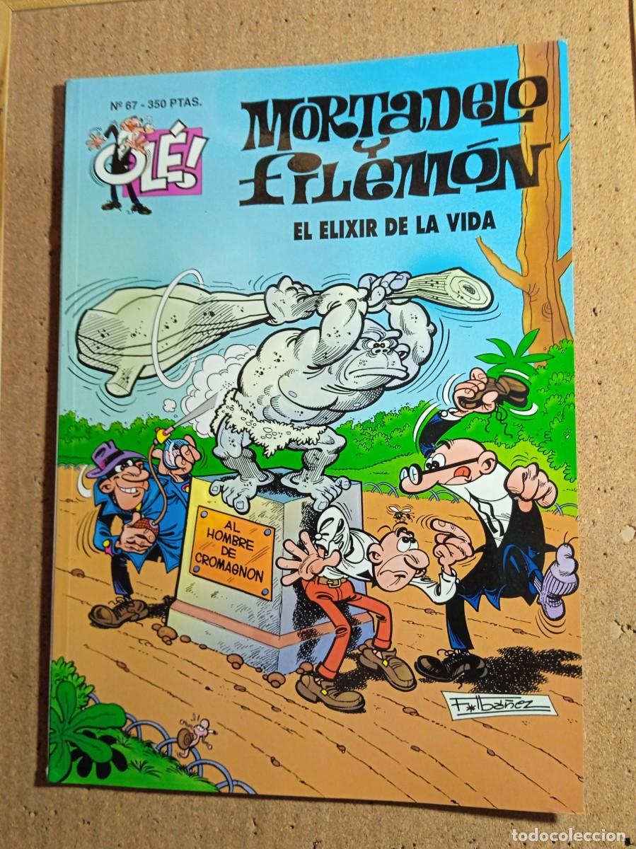 Tebeos: TEBEO DE OLE MORTADELO Y FILEMON EN EL ELIXIR DE LA VIDA DEL A&Ntilde;O 1994 N&ordm; 67