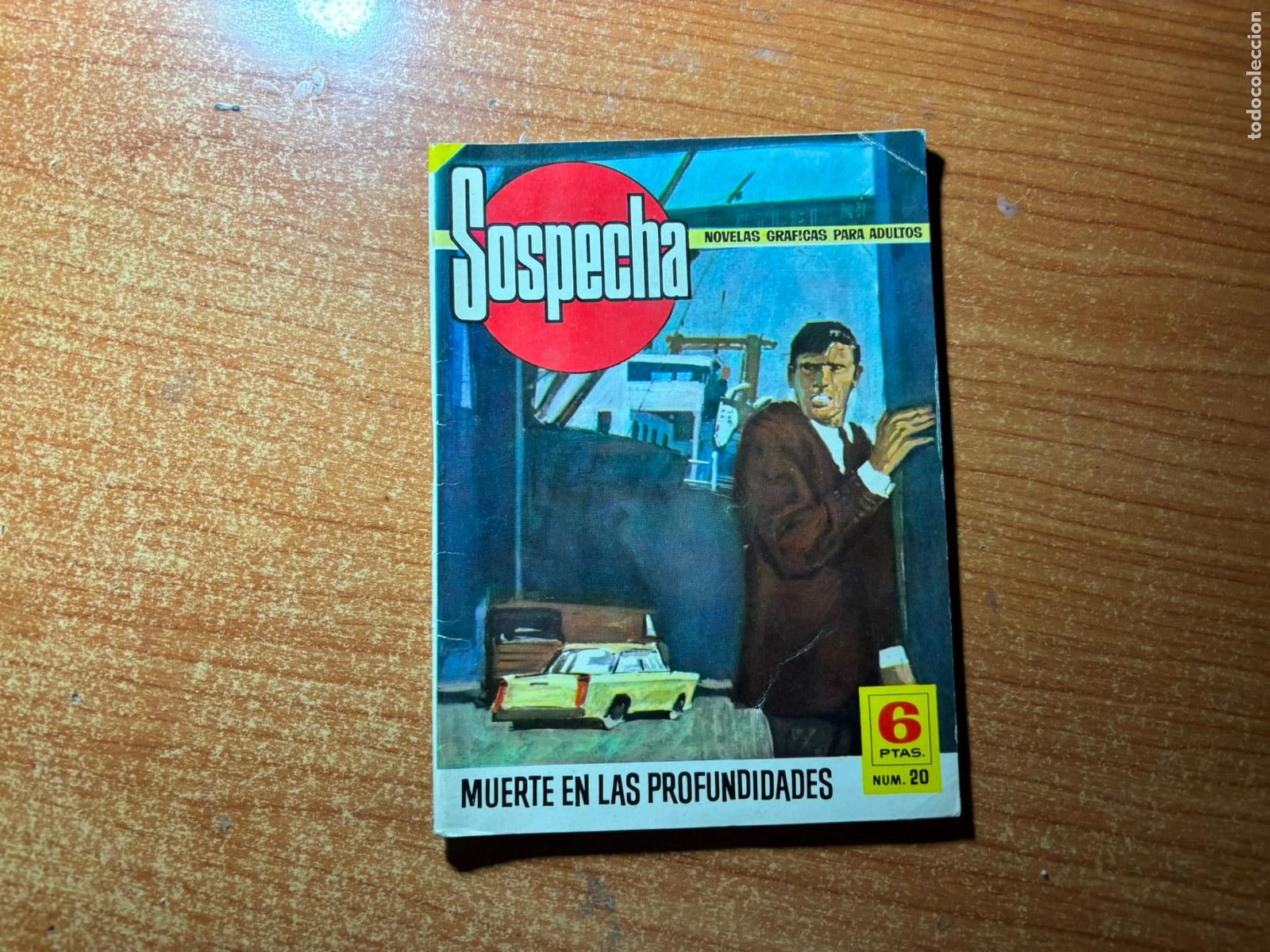 Tebeos: SOSPECHA N&ordm; 20 EDITORIAL BRUGUERA 1966