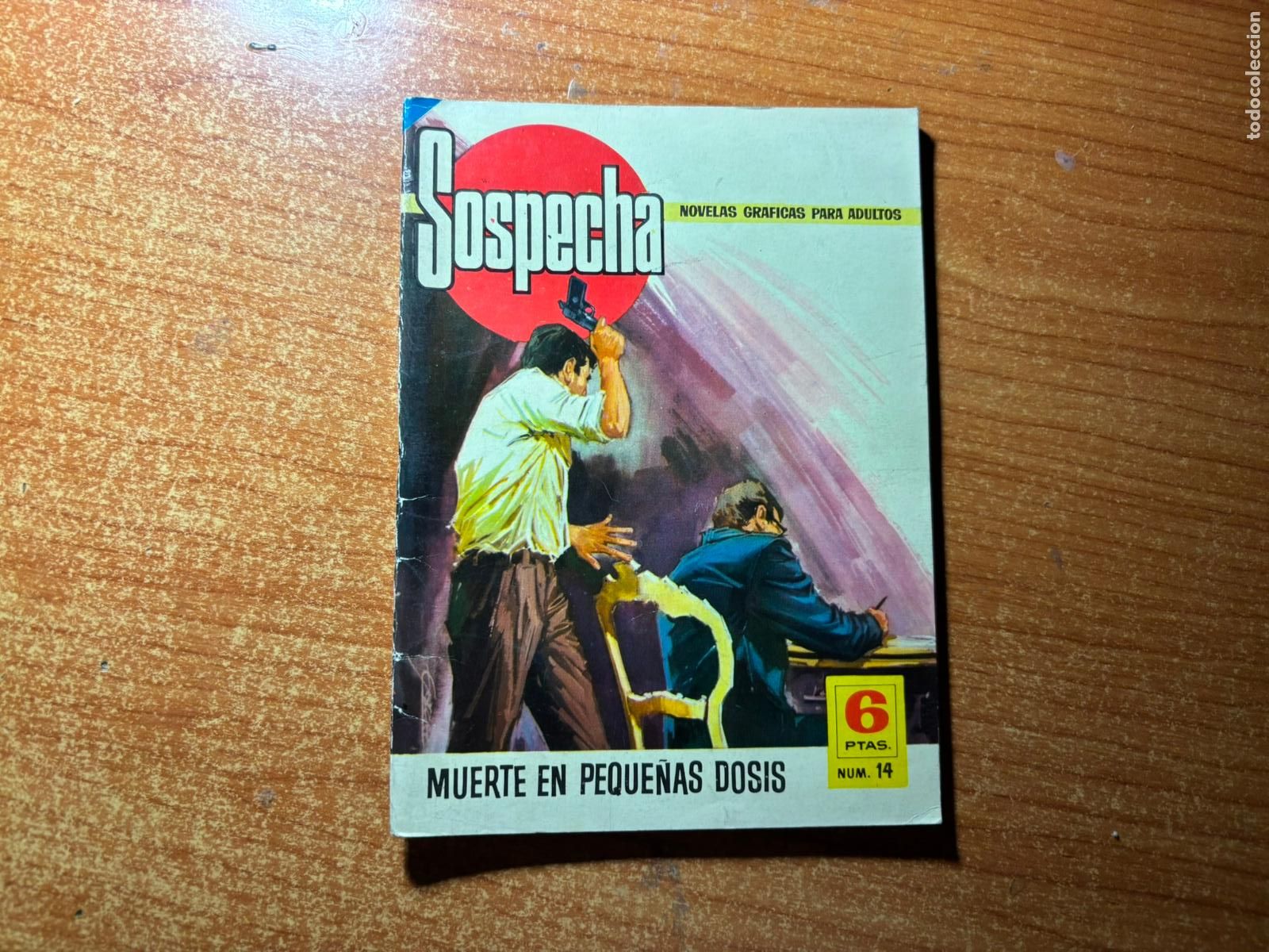 Tebeos: SOSPECHA N&ordm; 14 EDITORIAL BRUGUERA 1966