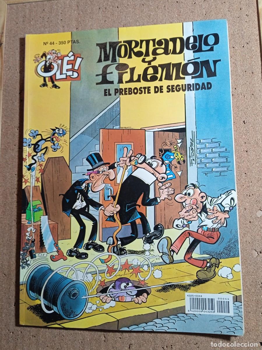 Tebeos: TEBEO DE OLE MORTADELO Y FILEMON EN EL PREBOSTE DE SEGURIDAD DEL A&Ntilde;O 1983 N&ordm; 44