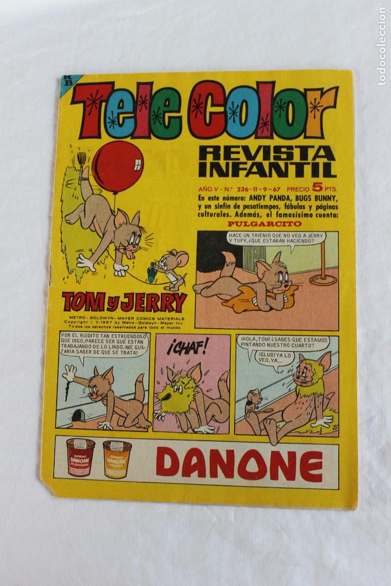 Tebeos: TELE COLOR REVISTA INFANTIL N&ordm; 236
