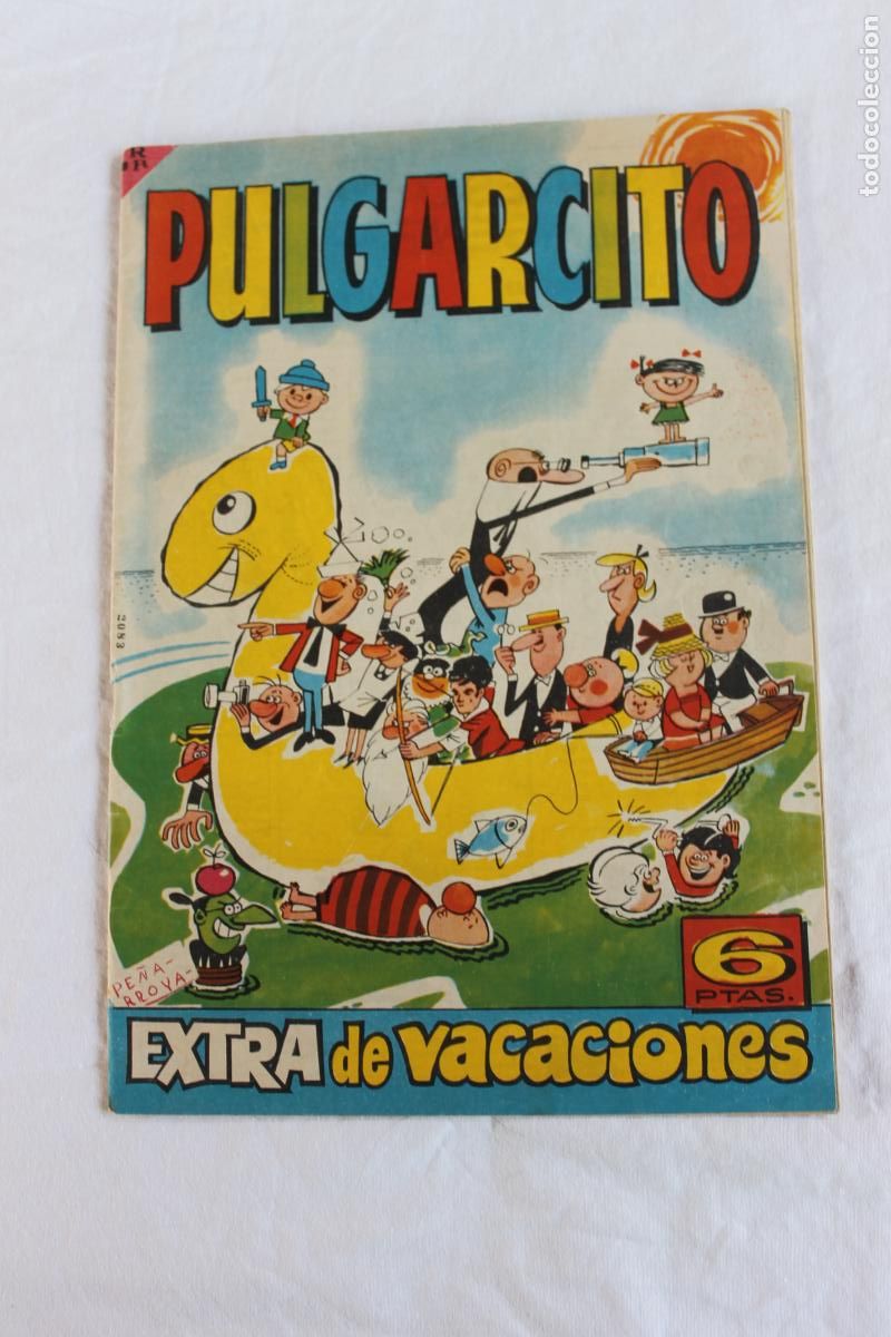 Tebeos: PULGARCITO EXTRA DE VACACIONES 1964