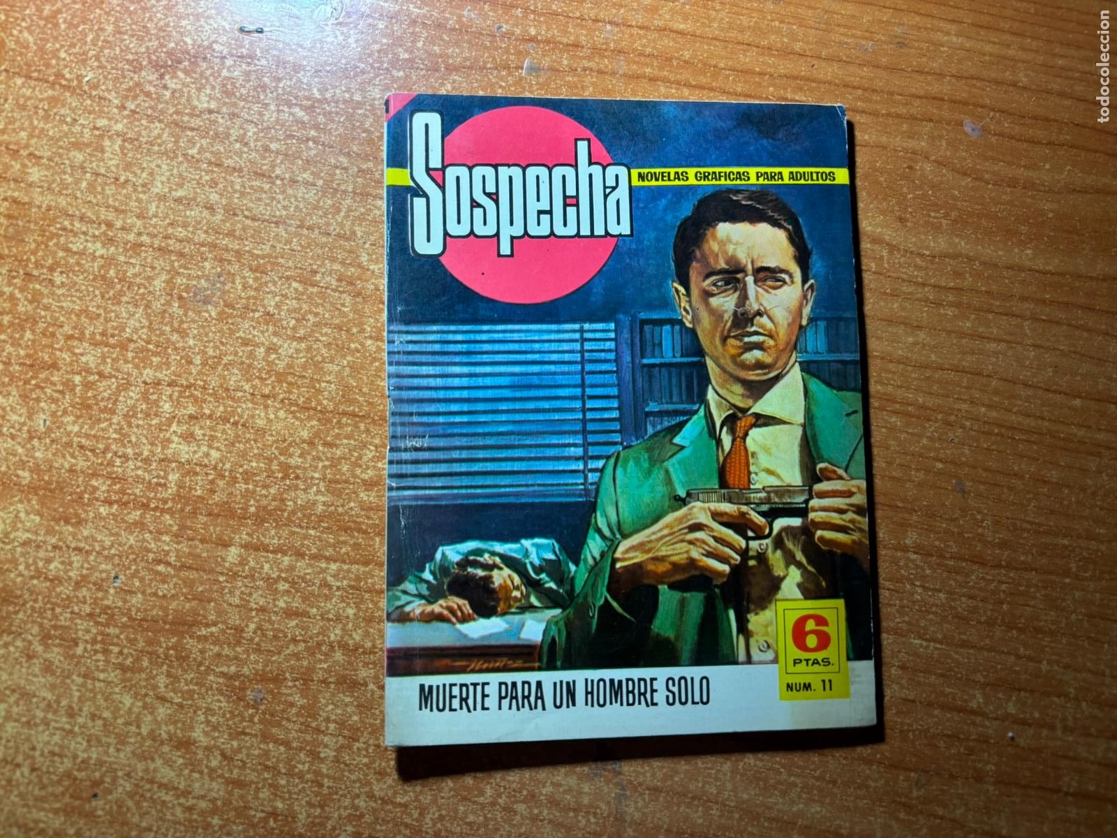 Tebeos: SOSPECHA N&ordm; 11 EDITORIAL BRUGUERA 1966