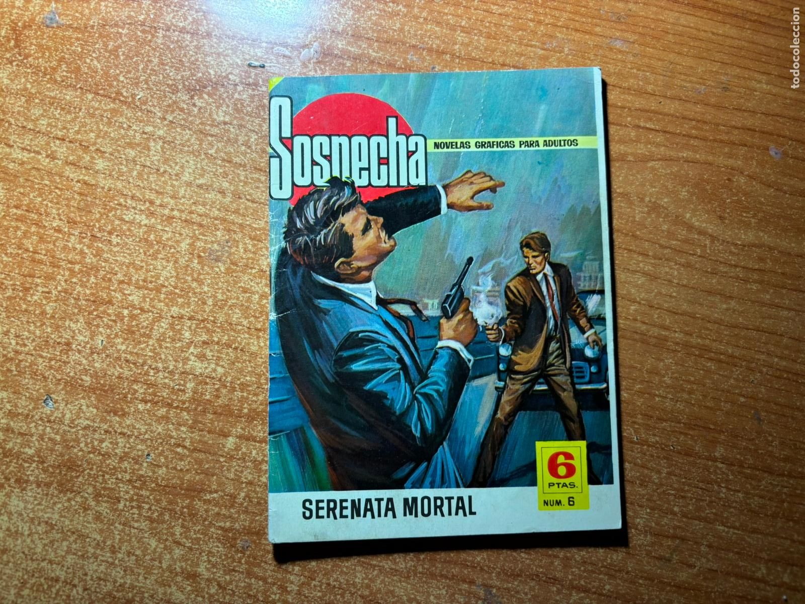 Tebeos: SOSPECHA N&ordm; 6 EDITORIAL BRUGUERA 1966