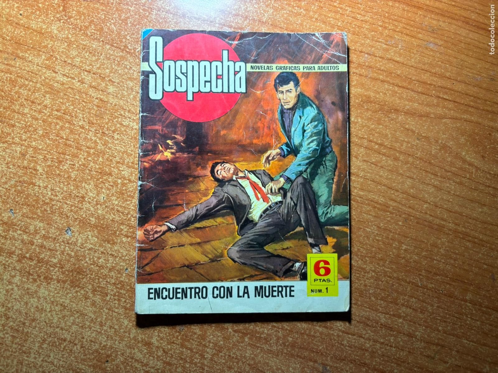 Tebeos: SOSPECHA N&ordm; 1 EDITORIAL BRUGUERA 1966