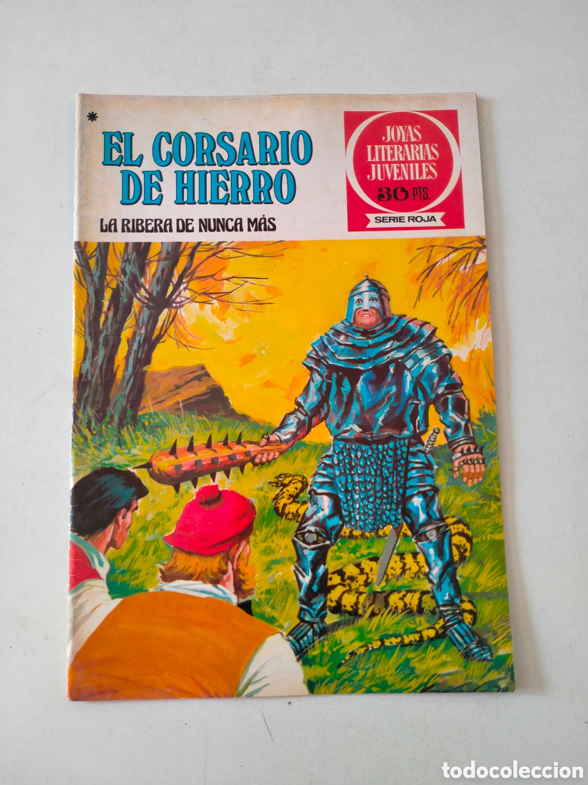 Tebeos: N&Uacute;MERO 37 EL CORSARIO DE HIERRO JOYAS LITERARIAS JUVENILES EDITORIAL BRUGUERA 1 EDICI&Oacute;N A&Ntilde;O 1978