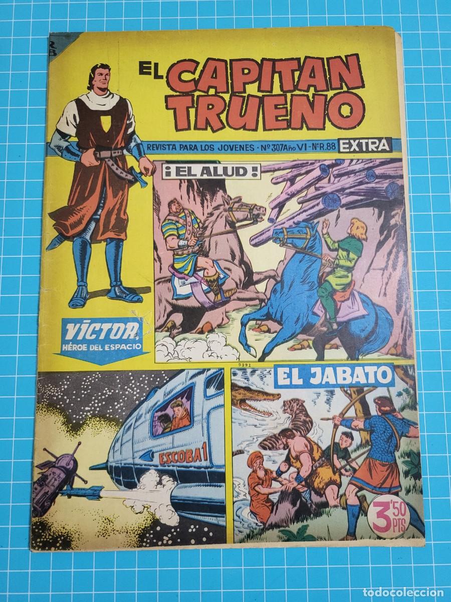 Tebeos: El capit&aacute;n trueno extra, N.&ordm; 307. Bruguera, 3 bolsa 5.