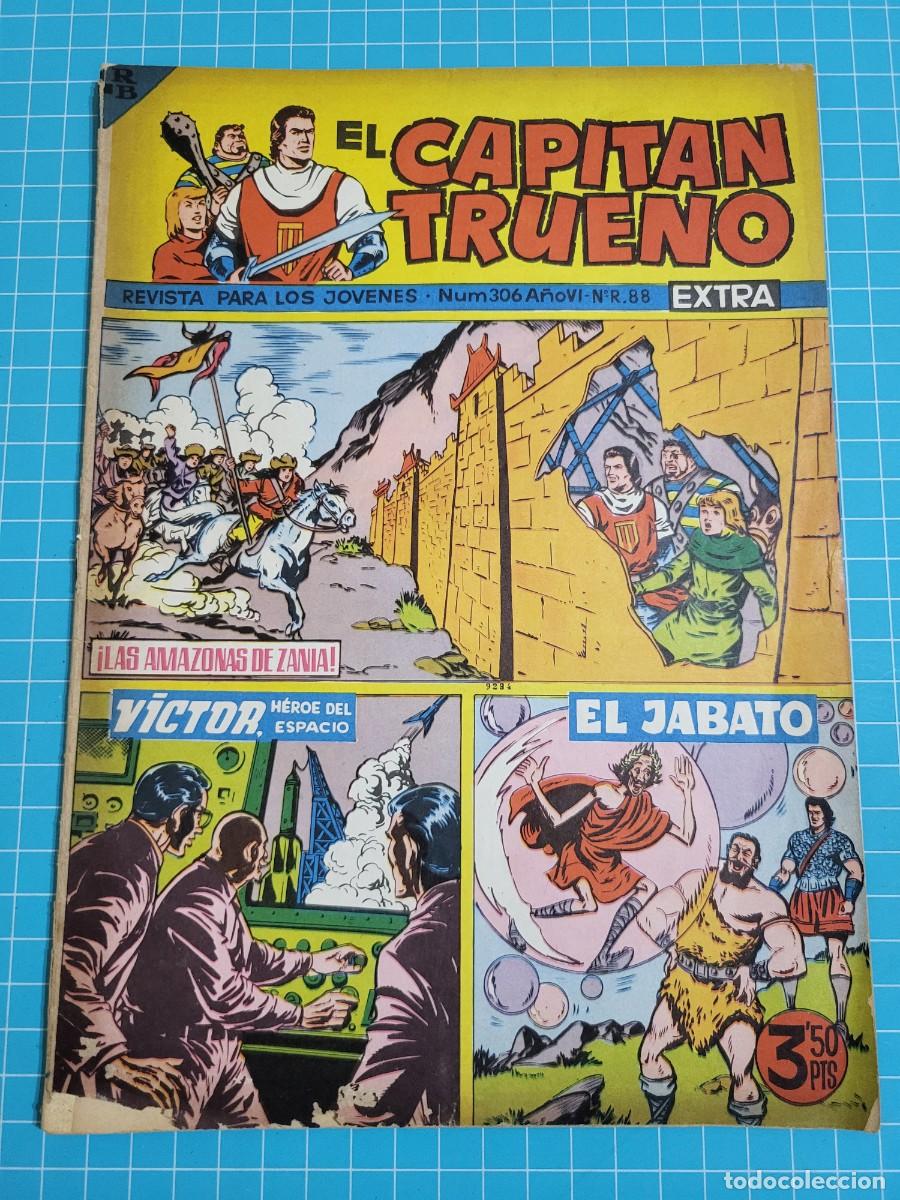 Tebeos: El capit&aacute;n trueno extra, N.&ordm; 306. Bruguera, 3 bolsa 5.