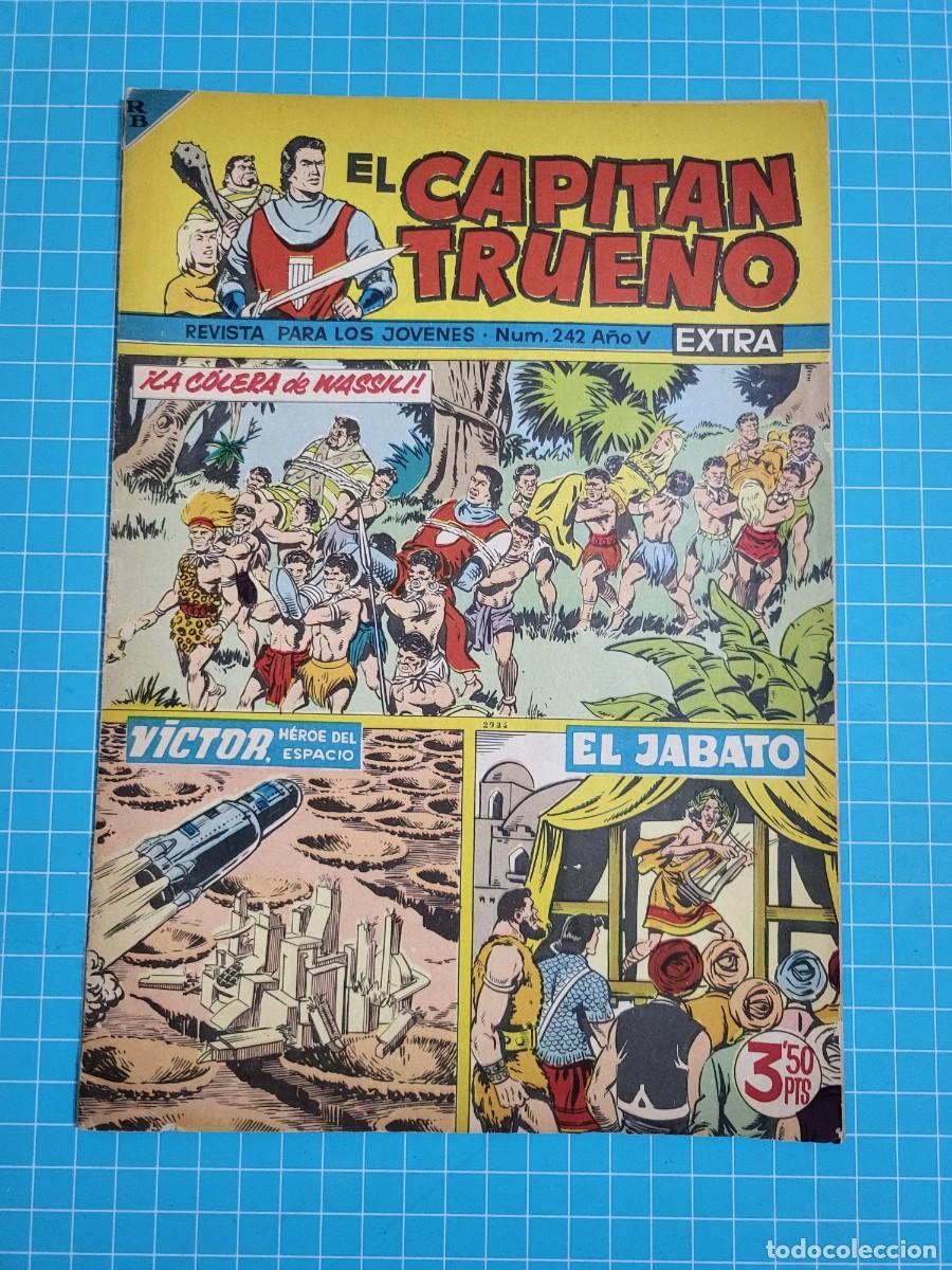 Tebeos: El capit&aacute;n trueno extra, N.&ordm; 242. Bruguera, 3 bolsa 5.