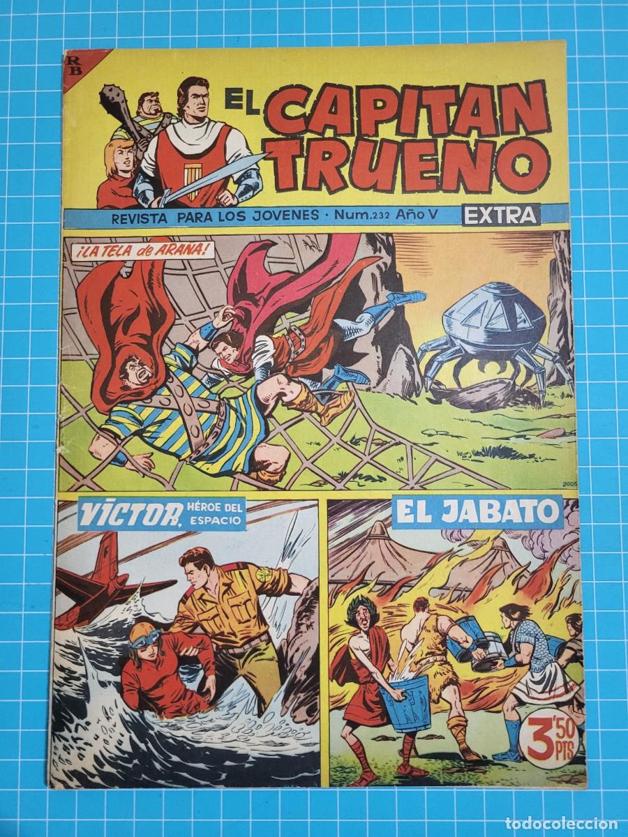Tebeos: El capit&aacute;n trueno extra, N.&ordm; 232. Bruguera, 3 bolsa 5.