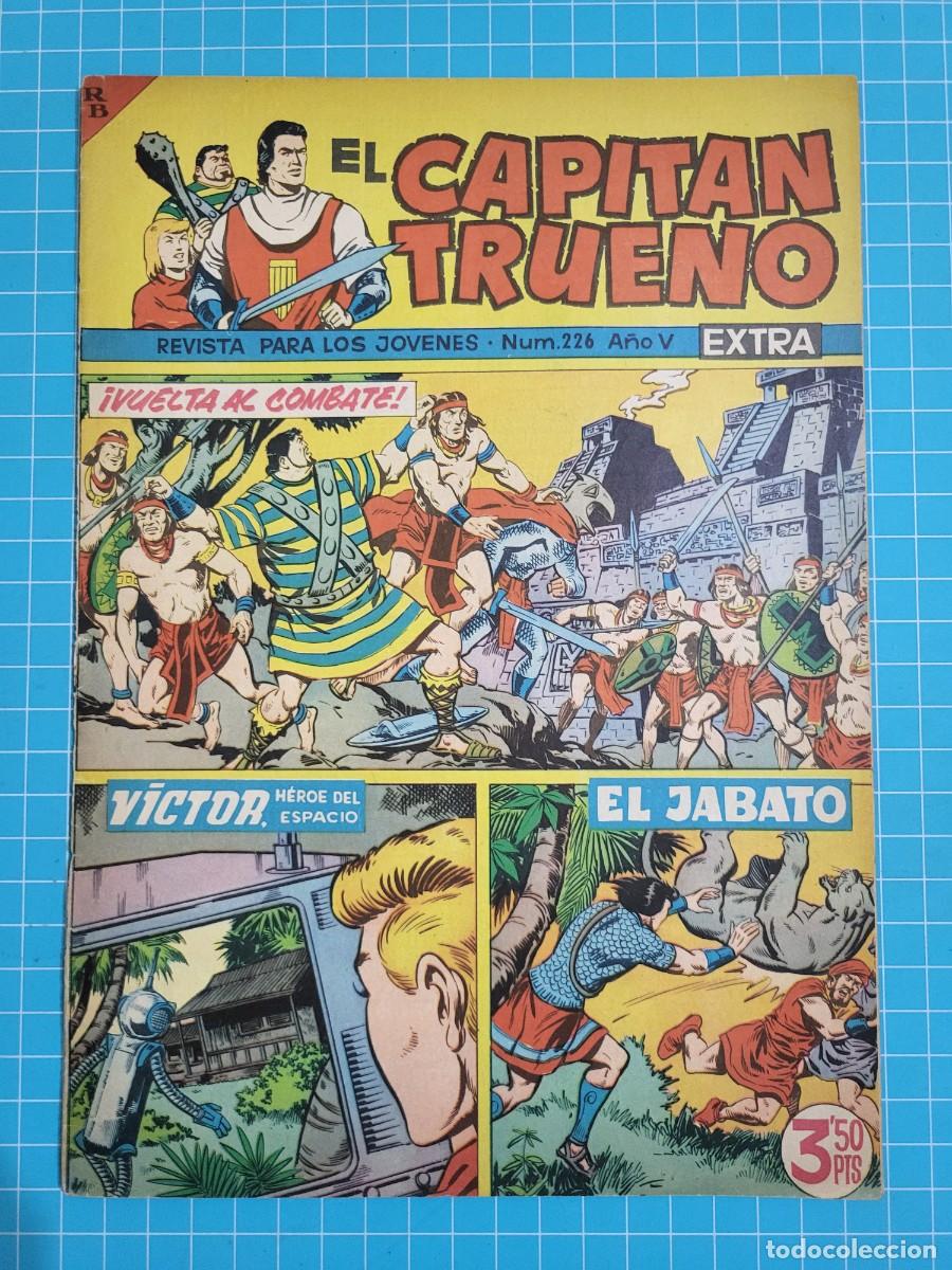Tebeos: El capit&aacute;n trueno extra, N.&ordm; 226. Bruguera, 3 bolsa 5.