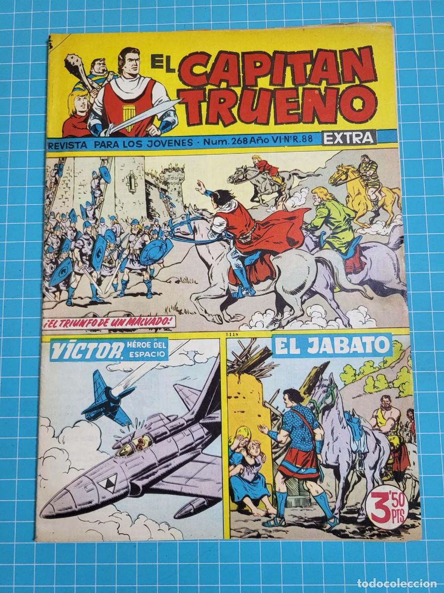 Tebeos: El capit&aacute;n trueno extra, N.&ordm; 268. Bruguera, 3 bolsa 5.