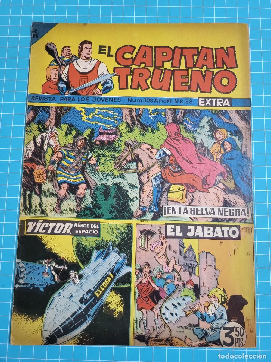 Tebeos: El capit&aacute;n trueno extra, N.&ordm; 308. Bruguera, 3 bolsa 5.