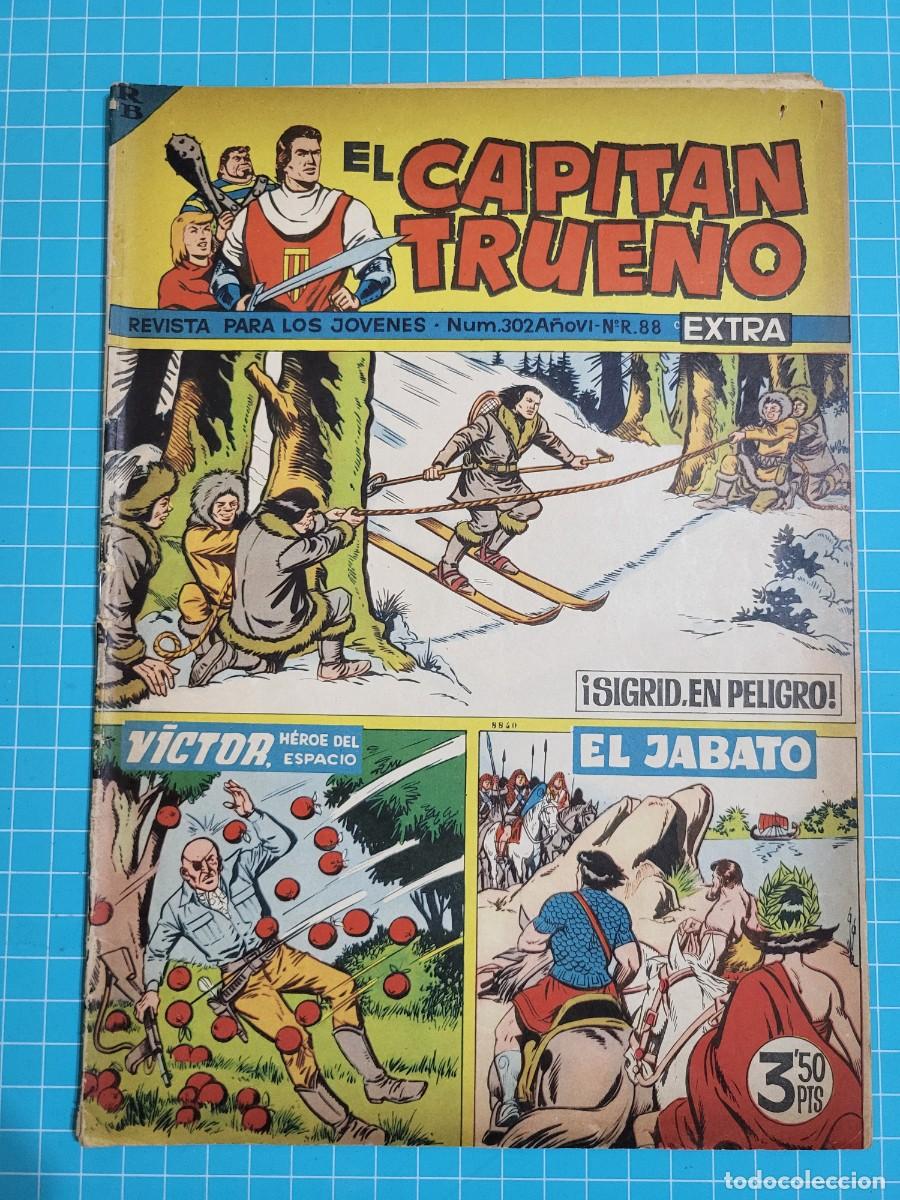 Tebeos: El capit&aacute;n trueno extra, N.&ordm; 302. Bruguera, 3 bolsa 5.