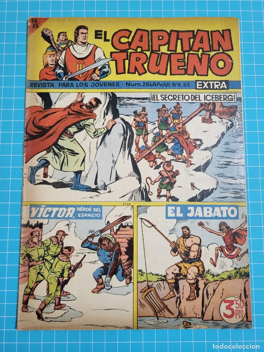 Tebeos: El capit&aacute;n trueno extra, N.&ordm; 284. Bruguera, 3 bolsa 5.