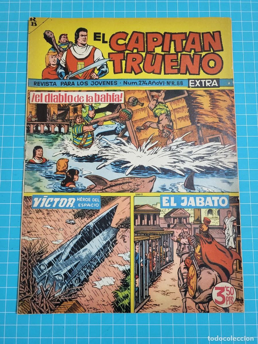 Tebeos: El capit&aacute;n trueno extra, N.&ordm; 274. Bruguera, 3 bolsa 5.