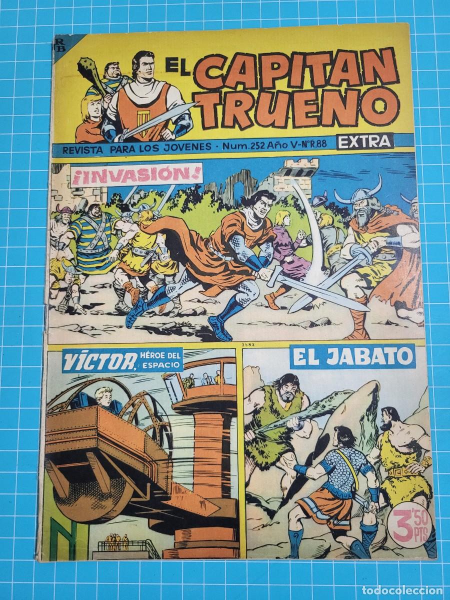 Tebeos: El capit&aacute;n trueno extra, N.&ordm; 252. Bruguera, 3 bolsa 5.