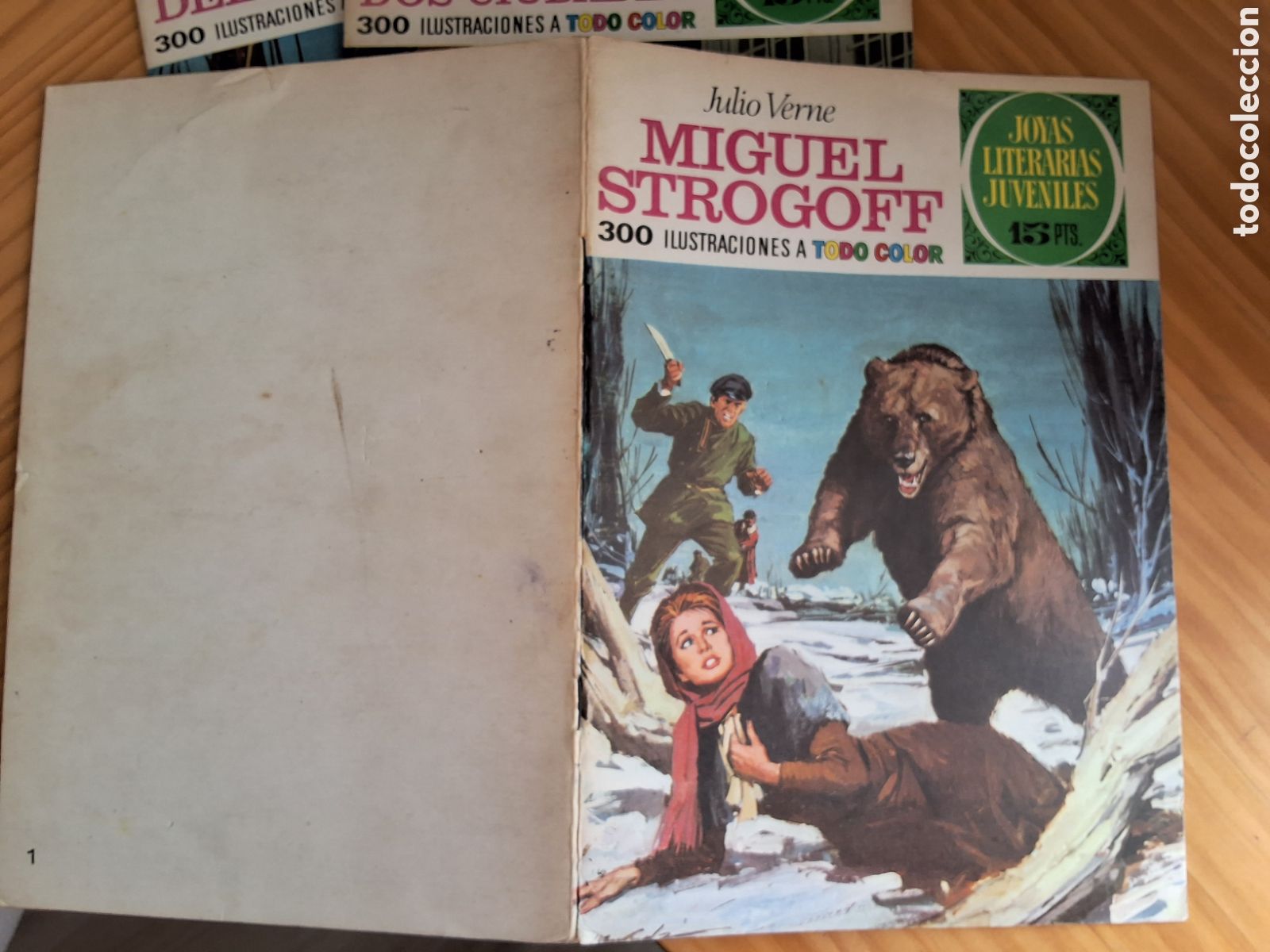 Tebeos: Joyas literarias juveniles comic n&uacute;mero 1 Miguel Strogoff a&ntilde;o 1970 edici&oacute;n 1&deg;