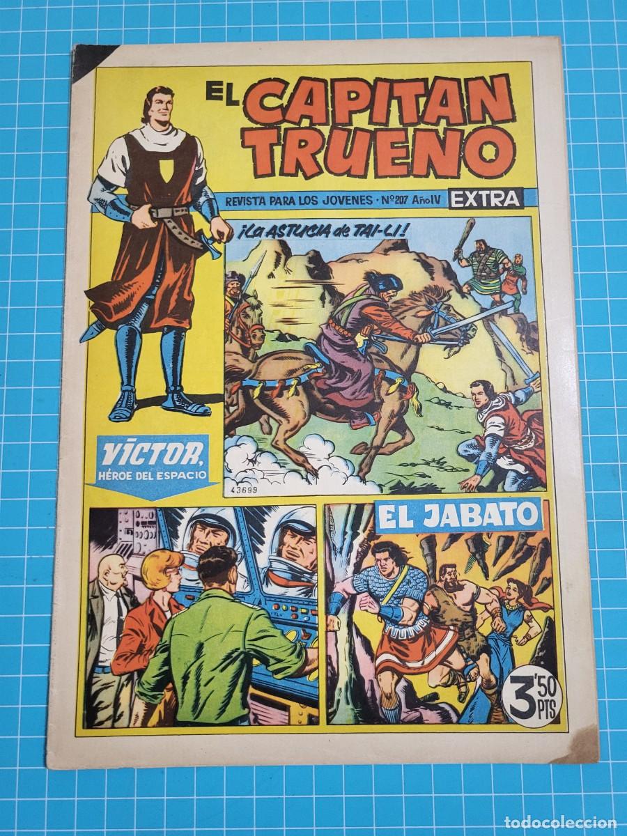 Tebeos: El capit&aacute;n trueno extra, N.&ordm; 207. Bruguera, 3 bolsa 5.