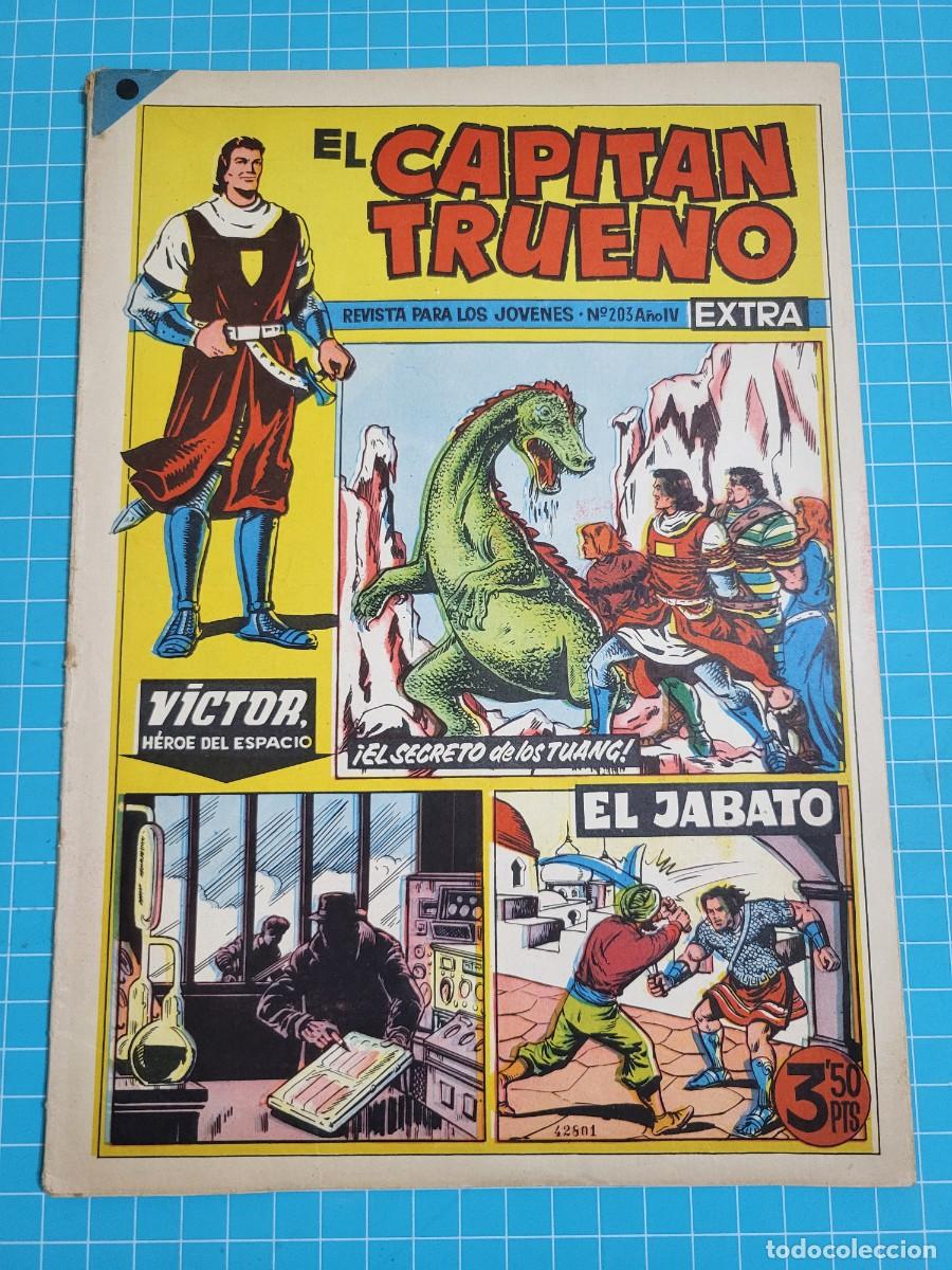 Tebeos: El capit&aacute;n trueno extra, N.&ordm; 203. Bruguera, 3 bolsa 5.