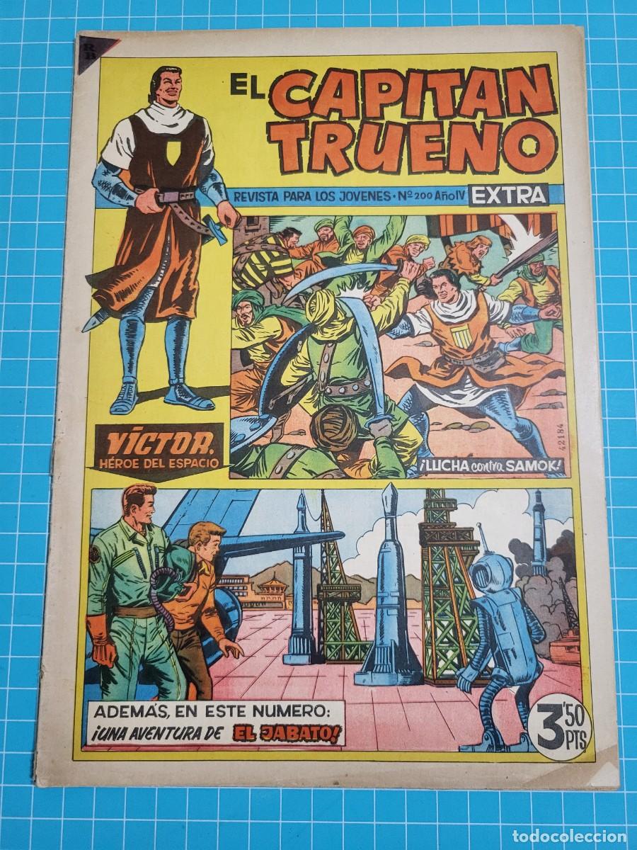 Tebeos: El capit&aacute;n trueno extra, N.&ordm; 200. Bruguera, 3 bolsa 6.