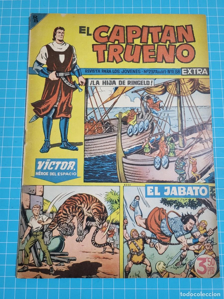 Tebeos: El capit&aacute;n trueno extra, N.&ordm; 297. Bruguera, 3 bolsa 6.