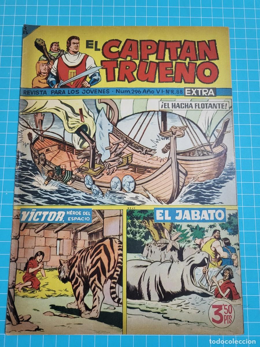Tebeos: El capit&aacute;n trueno extra, N.&ordm; 296. Bruguera, 3 bolsa 6.