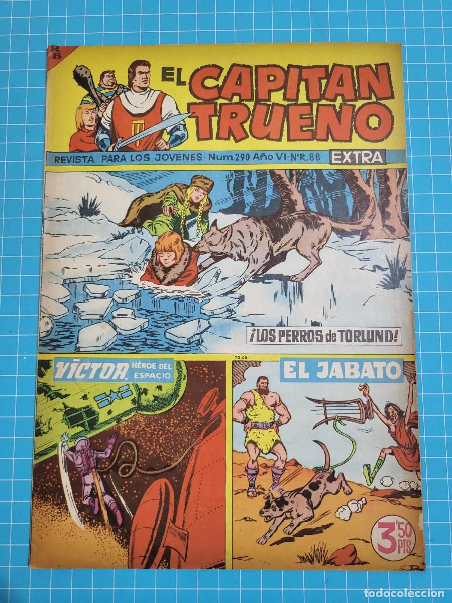 Tebeos: El capit&aacute;n trueno extra, N.&ordm; 290. Bruguera, 3 bolsa 6.