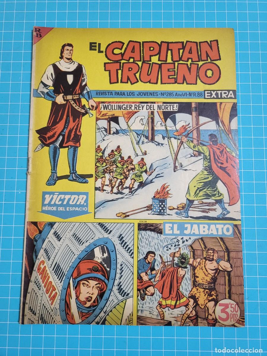 Tebeos: El capit&aacute;n trueno extra, N.&ordm; 285. Bruguera, 3 bolsa 6.