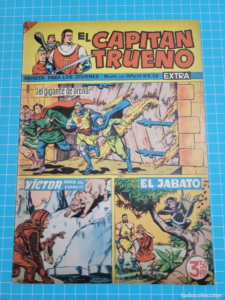 Tebeos: El capit&aacute;n trueno extra, N.&ordm; 280. Bruguera, 3 bolsa 6.