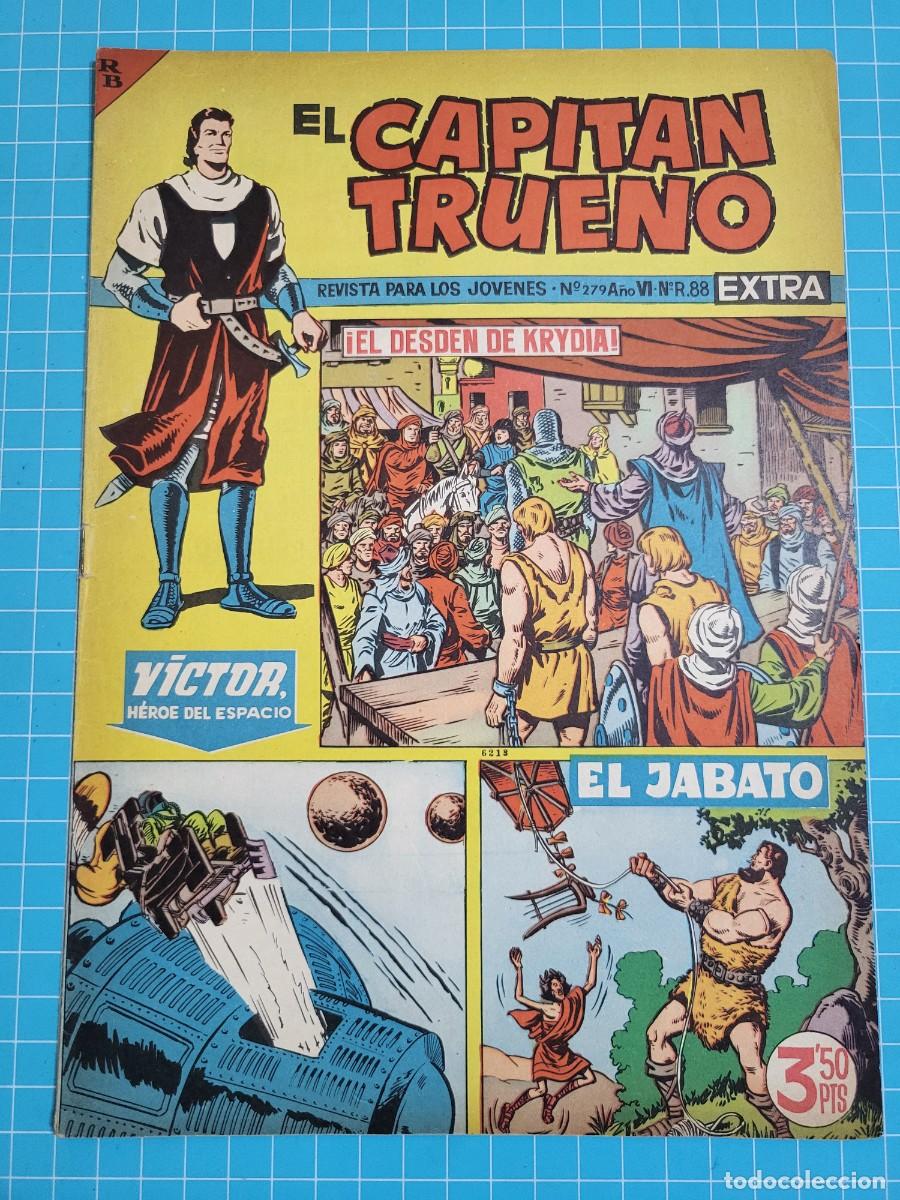 Tebeos: El capit&aacute;n trueno extra, N.&ordm; 279. Bruguera, 3 bolsa 6.