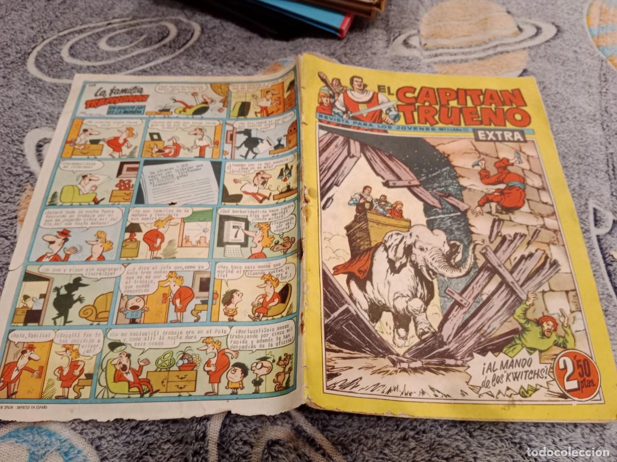 Tebeos: EL CAPITAN TRUENO EXTRA N&ordm;113 AL MANDO DE LOS KWITCHS- EDITORIAL BRUGUERA,1962