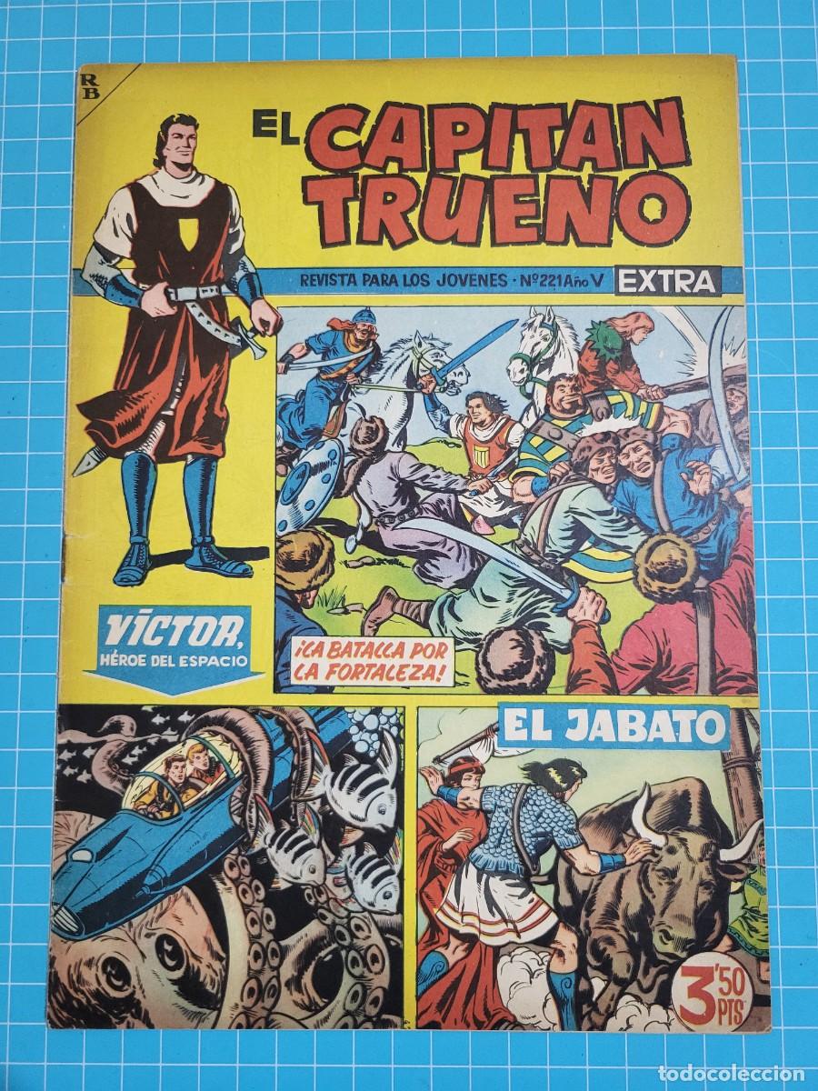Tebeos: El capit&aacute;n trueno extra, N.&ordm; 221. Bruguera, 3 bolsa 6.