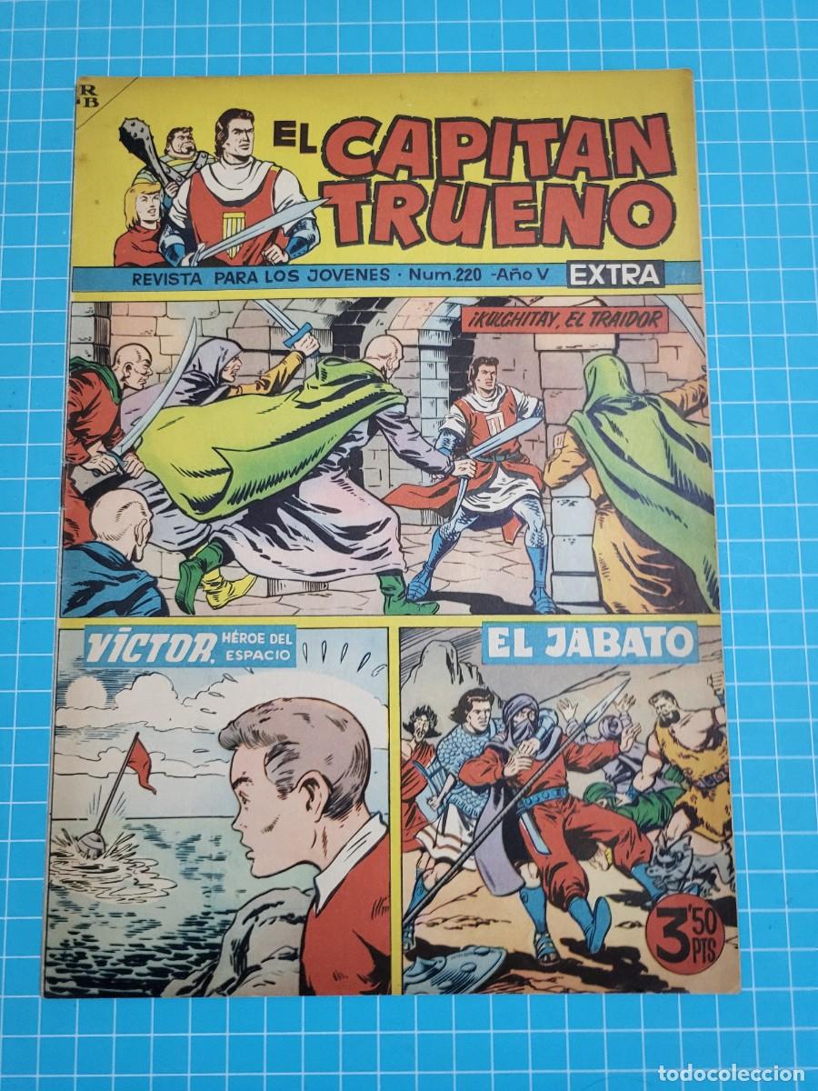 Tebeos: El capit&aacute;n trueno extra, N.&ordm; 220. Bruguera, 3 bolsa 6.