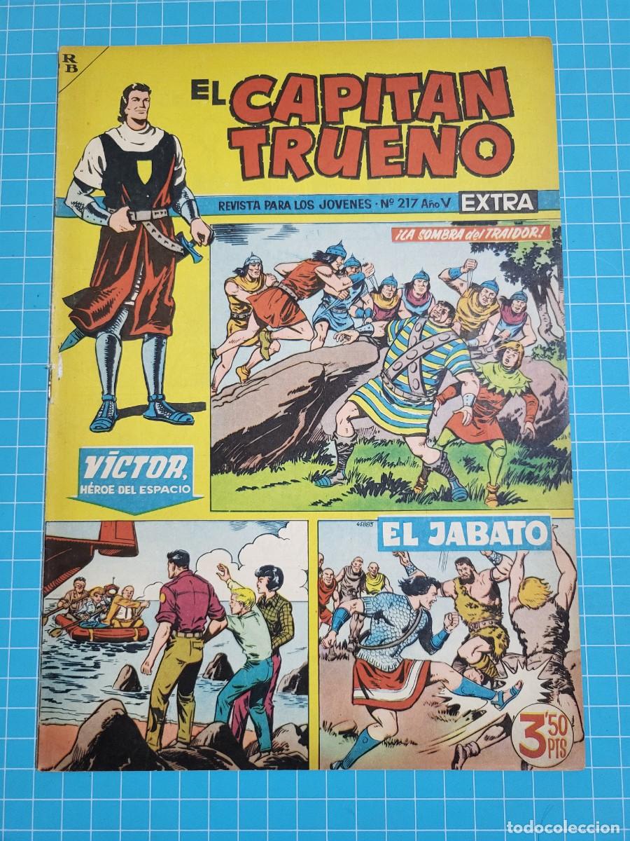 Tebeos: El capit&aacute;n trueno extra, N.&ordm; 217. Bruguera, 3 bolsa 6.